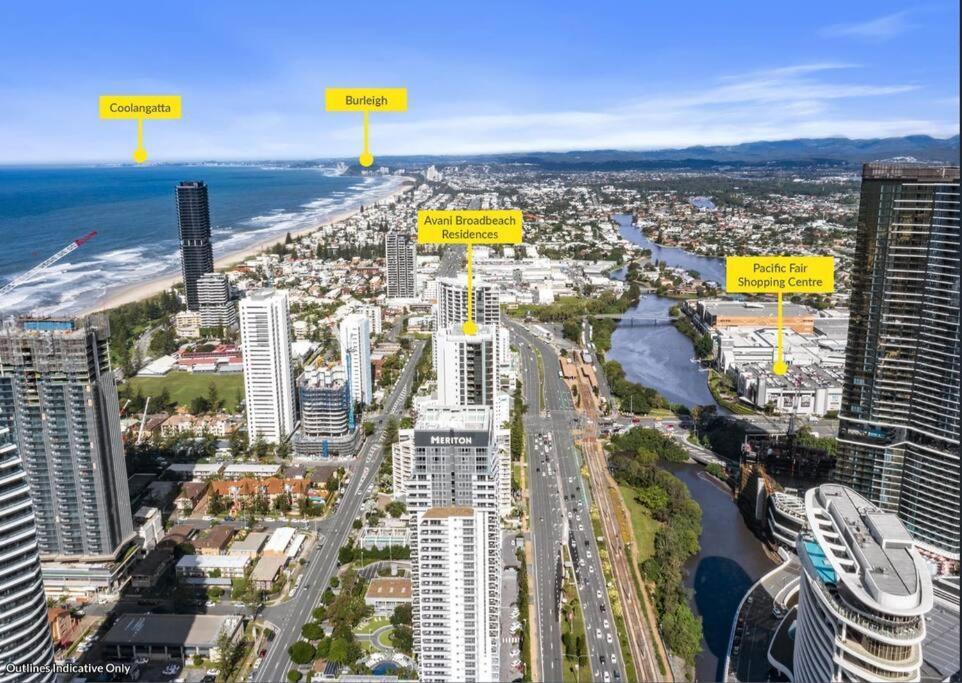 Broadbeach Stunner Modern And Central Gold Coast Zewnętrze zdjęcie